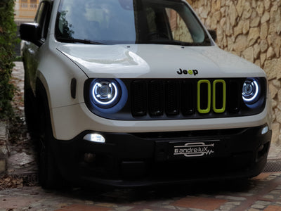 Phares à double lumière Jeep Renegade